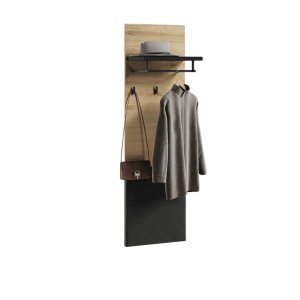 Garderobenhaken QUANT GARDEROBE QG-07 mit Regal und Rückenlehne