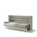 Wandklappbett 90x200 Horizontal Schrankbett Lenart BED CONCEPT Kashmir Beige BC-06