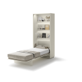 Wandklappbett 90x200 Vertikal Lenart BED CONCEPT Schrankbett Kashmir Beige BC-03 3