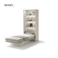 Wandklappbett 90x200 Vertikal Lenart BED CONCEPT Schrankbett Kashmir Beige BC-03