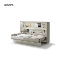 Wandklappbett 120x200 Horizontal Schrankbett Lenart BED CONCEPT Kashmir Beige