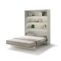 Wandklappbett 160x200 Vertikal Lenart BED CONCEPT Schrankbett Kashmir Beige 1