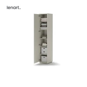 Kleiderschrank für Schrankbett Lenart BED CONCEPT Kashmir Beige 45 cm BC-21