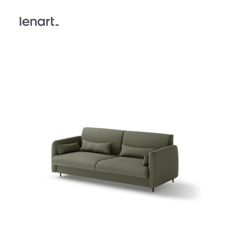Sofa Lenart BED CONCEPT 19 für Wandklappbett BC-12 Vertikal 160x200 cm Grün