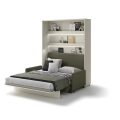 Sofa Lenart BED CONCEPT 18 für Wandklappbett BC-01 Vertikal 140x200 cm Grün 2