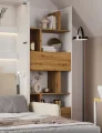 Bücherregal für Schrankbett Lenart BED CONCEPT BC-22 Kashmir Beige/Eiche Nagano 4
