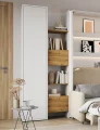 Bücherregal für Schrankbett Lenart BED CONCEPT BC-23 Kashmir Beige/Eiche Nagano 4