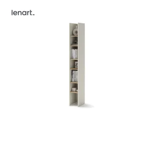 Bücherregal für Schrankbett Lenart BED CONCEPT BC-24 Kashmir Beige/Eiche Nagano 27 cm