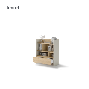 Kleines Bücherregal für Schrankbett Lenart BED CONCEPT BC-25 Kashmir Beige/Nagano 92/108 cm