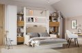 Kleines Bücherregal für Schrankbett Lenart BED CONCEPT BC-28 Kashmir Beige/Eiche Nagano 3