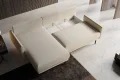 Ecksofa SOHO S mit Schlaffunktion, Rückenkissen lose, modernem Design und Bettkasten
