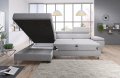 Ecksofa Molina L mit Schlaffunktion Bettkasten und Relaxfunktion