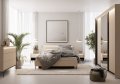 Bett TS-03 in moderner Schlafzimmer-Einrichtung – 160x200 cm mit LED-Beleuchtung