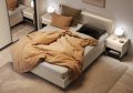 Bett TS-03 in moderner Schlafzimmer-Einrichtung – 160x200 cm mit LED-Beleuchtung