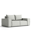 Garten Sofa 2-Sitzer Hellgrau.png