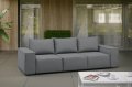 GARDEN Sofa 3-Sitzer Grau