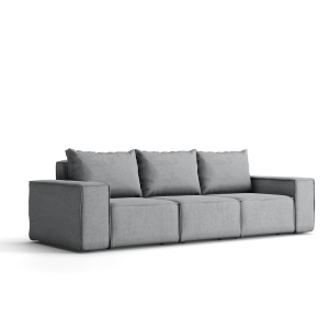 Gartenmöbel GARTEN 3-Sitzer Terrasse Sofa wasserdicht OUTDOOR, Grau