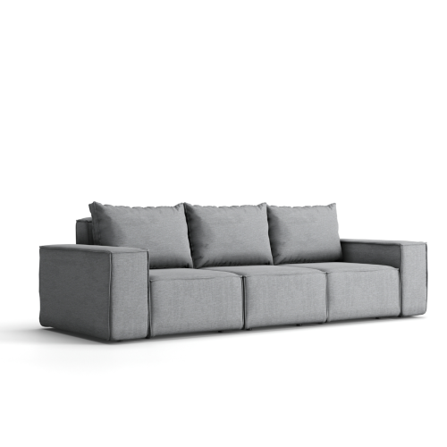Garten Sofa 3-Sitzer Grau.png