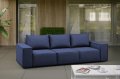 GARDEN Sofa 3-Sitzer Dunkelblau