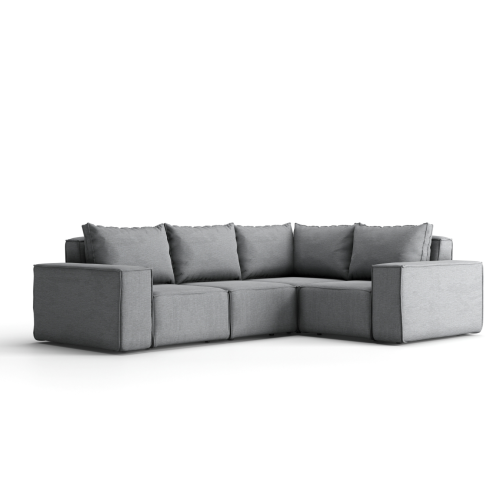 Ecksofa Outdoor Garten Grau Rechts.png