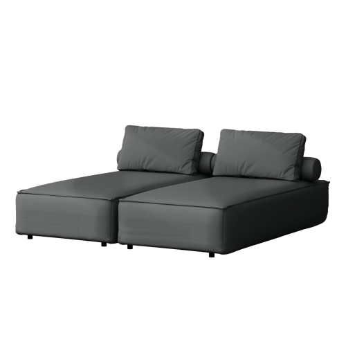 Doppel-Chaiselongue PATIO Odyssey Anthrazit.png
