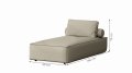 Garten Chaiselongue PATIO Abmessungen