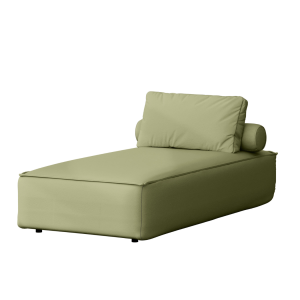 PATIO Chaiselongue modern komfortabel für Garten und Terrasse, Hellgrün - Lima