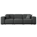PATIO 3-Sitzer Gartensofa wetterfest Odyssey Stoff Anthrazit.png