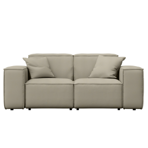 PATIO 2-Sitzer Gartensofa stilvoll komfortabel wetterfest, Beige - Toffee