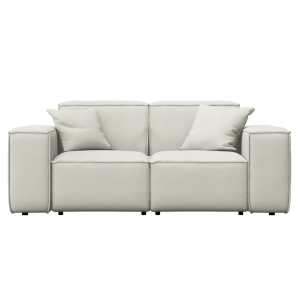 PATIO 2-Sitzer Gartensofa stilvoll komfortabel wetterfest, Hellbeige - Ice