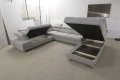 Ecksofa GALAXY MAX I mit Schlaffunktion und Bettkasten
