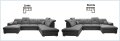 Links Rechts Davio U Ecksofa
