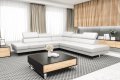 Ecksofa EMPORIO MAX Weiß