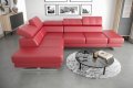 Ecksofa EMPORIO Rot