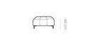 Ecksofa PLAZA MINI mit Relaxfunktion Elektrisch verstellbarer Sitz Sofa