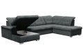 Ecksofa PAULINE Eckcouch Funktionssofa mit Bettkasten Schlaffunktion und Relaxfunktion
