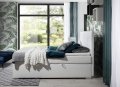 Boxspringbett PARIS Bett Hotelbett mit zwei Bettkasten gepolstertes Bett