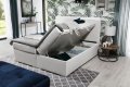 Boxspringbett PARIS Bett Hotelbett mit zwei Bettkasten gepolstertes Bett