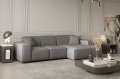 Ecksofa LUGA MINI L steel