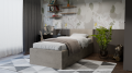Dona 160x200 cm, Modernes Doppelbett mit Bettkasten