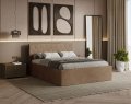 Radius 180x200 cm Bettkasten, Polsterbett mit Bettkasten