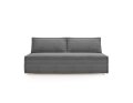 Luna 2-Sitzer Sofa mit Schlaffunktion und Bettkasten, Stoff Poso 22
