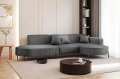 Parma Hills L – elegantes Ecksofa in L-Form mit hohen Beinen