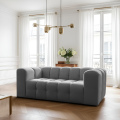 BALOO Sofa 2-Sitzer 200 cm – modernes Design & Komfort – Grau (Tiffany 16)