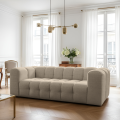 BALOO 3-Sitzer Sofa, Modernes Design & luxuriöser Komfort für dein Wohnzimmer - Beige, Stoff Moly 11