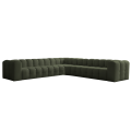 Ecksofa BALOO CORNER 330x330 cm – Komfort mit HR-Schaum und Wellenfedern - Grün (Tiffany 38).png