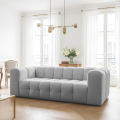 BALOO 3-Sitzer Sofa, Modernes Design & luxuriöser Komfort für dein Wohnzimmer - Hellgrau, Stoff Moly 70.png