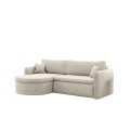 Verona L Ecsofa Stoff Poso Creme
