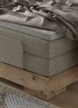 Boxspringbett mit elektrischer Verstellung und 7-Zonen-Matratze
