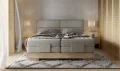 Boxspringbett mit elektrischer Verstellung und 7-Zonen-Matratze